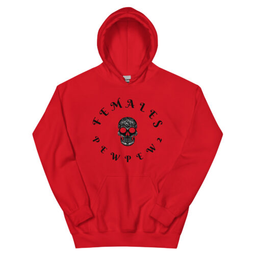 Females Pewpew2 Skull Hoodie