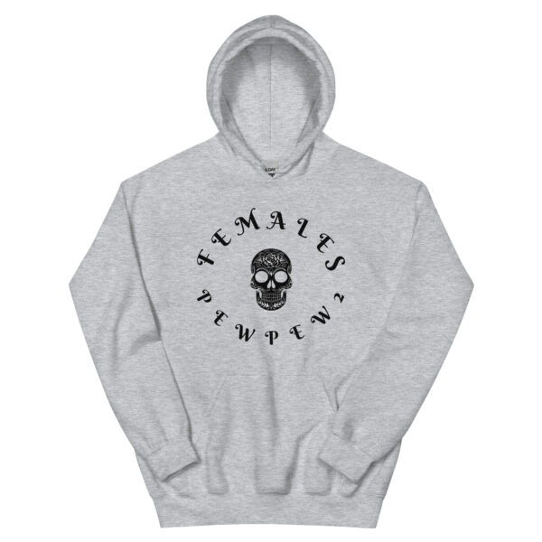 Females Pewpew2 Skull Hoodie